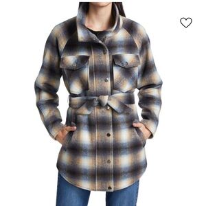 Veronica Beard Amari Plaid Belted Women's Jacket